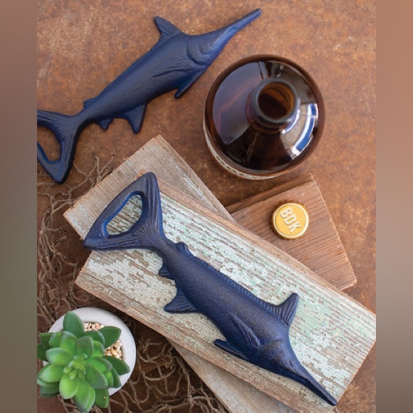 Blue Marlin Bottle Opener - Picture 2 of 9